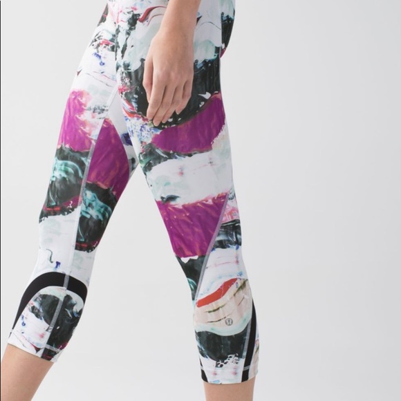 Lululemon run inspire crop II pigment wave - Picture 6 of 10